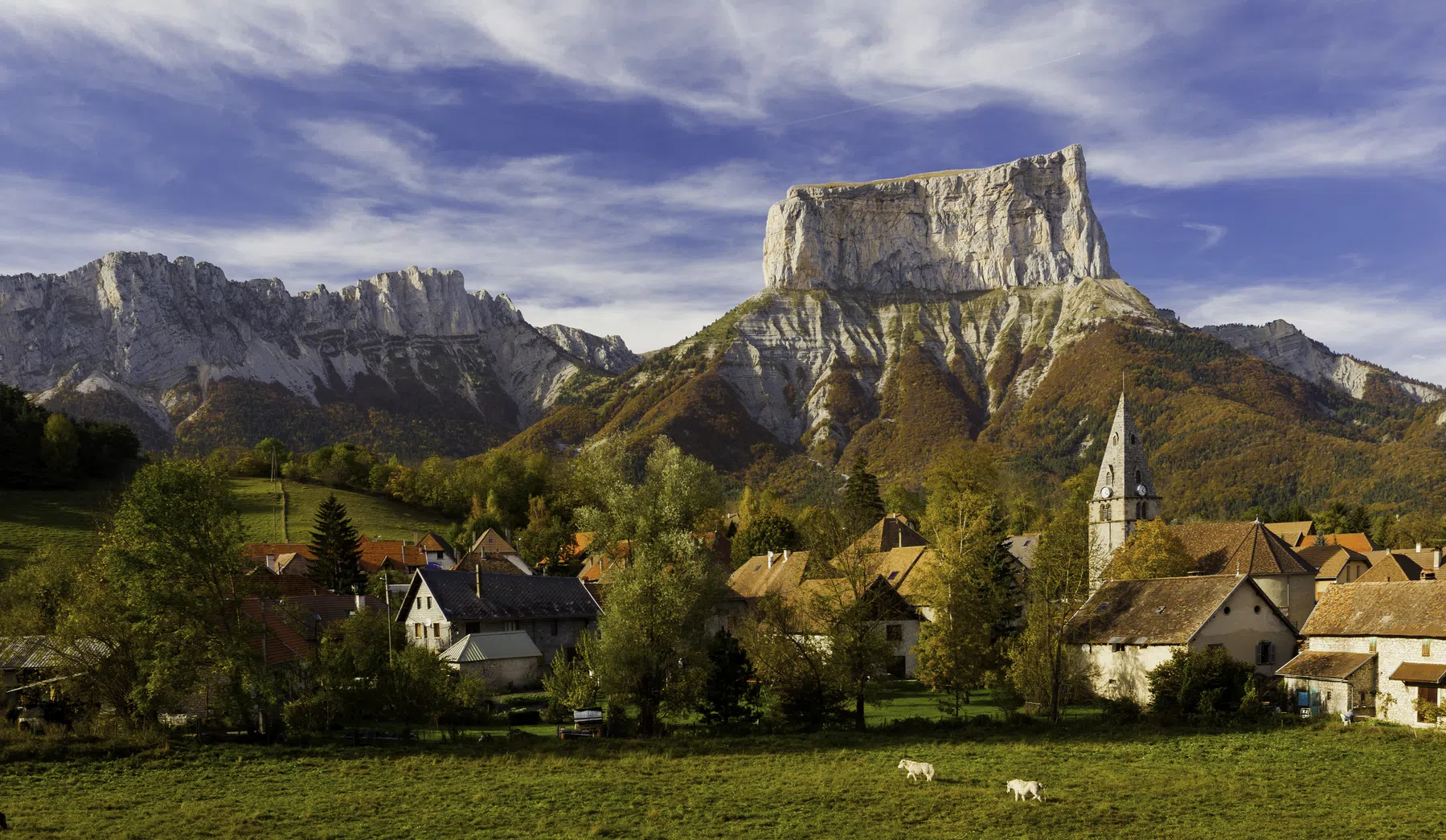 De Mont Aiguille is een lust voor het oog!